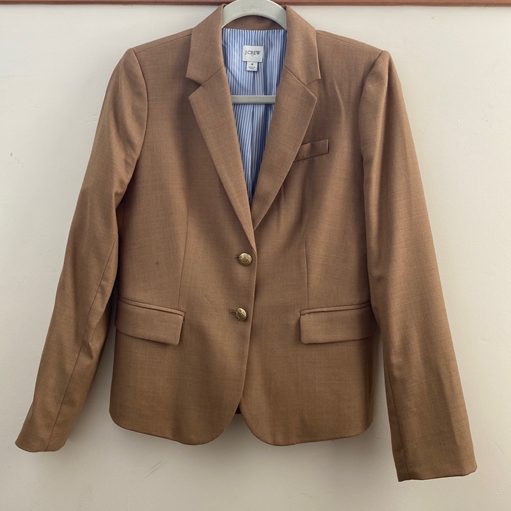 J.Crew Camel Blazer